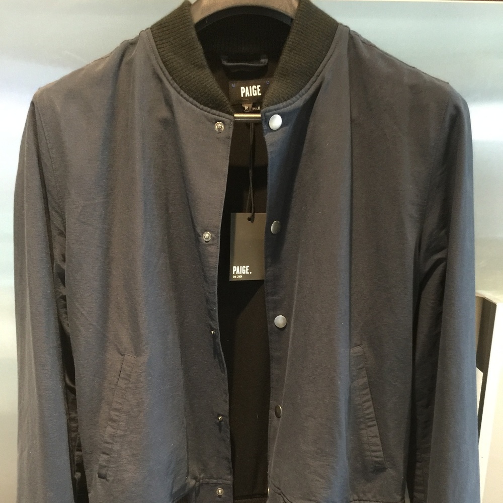 COPY - PAIGE Bomber Jacket (Navy)